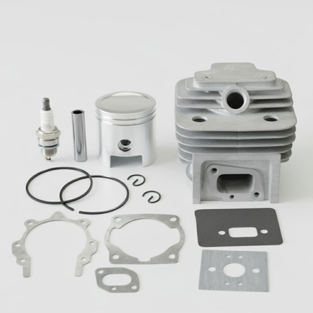 Kit Cilindro Pistão Roçadeira Gasolina 63cc 44mm Nakasaki