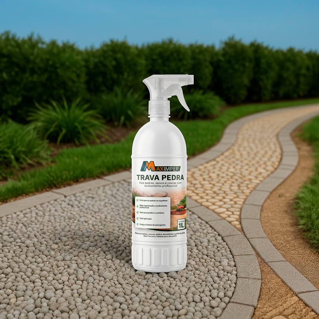 Fixador De Pedras Soltas 1l - Trava Pedra -