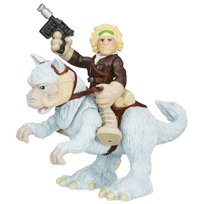 Boneco Hasbro Playskool Star Wars B2034 Han Solo & TaunTaun