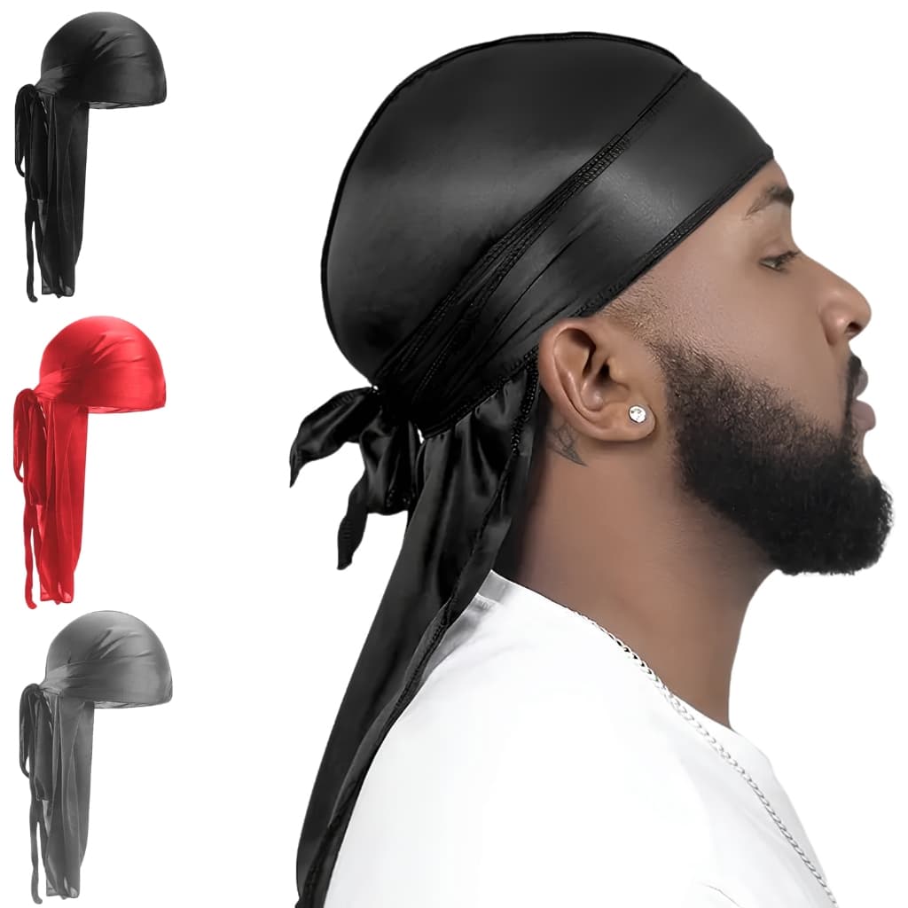 Durag Cetim Waves Premium Confortável, Estilo E Proteção