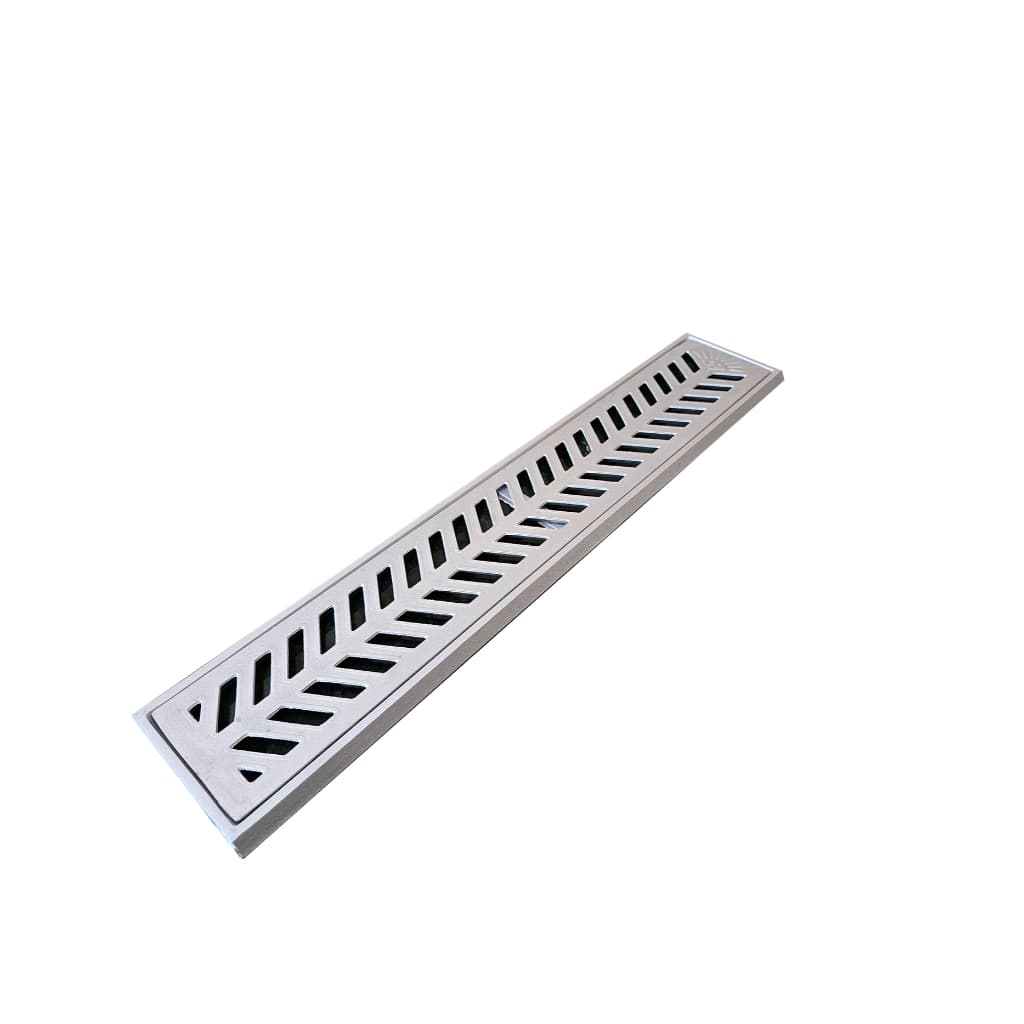 Ralo Grelha 10 X 50cm Pluvial C/ Suporte (reforçado)