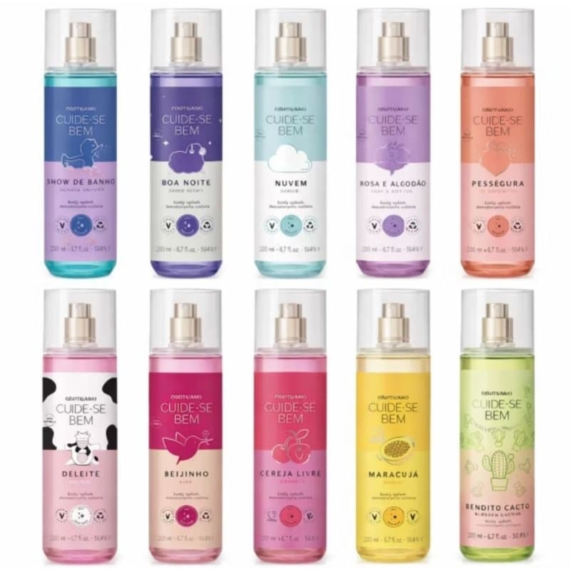Body Splash Cuide-se Bem 200ml/60ml