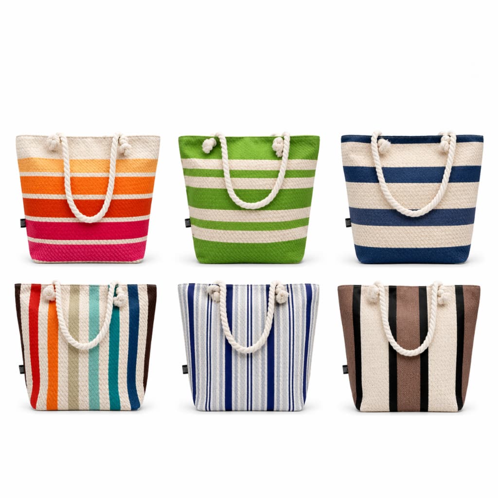 Bolsa Feminina Sacola Para Praia Piscina Grande Resistente Forrada Alça de Corda Ecobag
