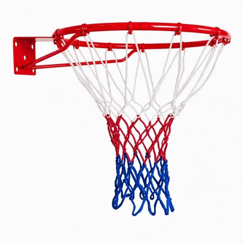 Aro Basketball DE FERRO com Rede para Cestas de Basquete treinar jogar basquetebol
