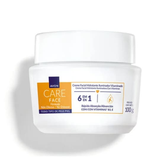 Creme Facial Hidratante Vitaminado Avon Care