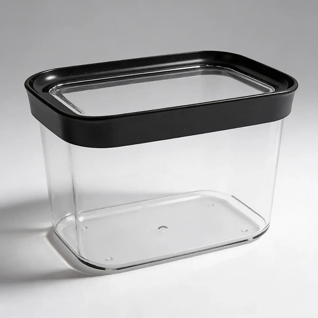 Pote Hermético para Condimentos e Cereais, 1000ml, Recipiente de Armazenamento