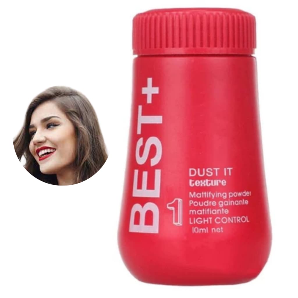 Pó Modelador Para Cabelo Pomada em Pó Capilar BET+ 10g Volume Instantâneo, Efeito Matte e Alta Fixação
