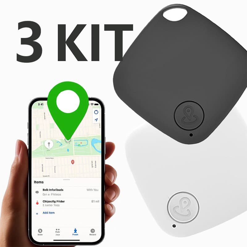 Rastreador AirTag Smart Tag MFI Localizador GPS Mala Carro Moto Pet Criança Sem Limite de Distância
