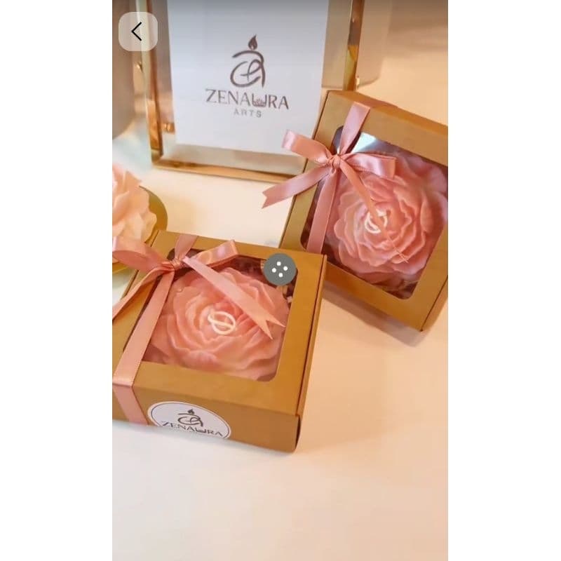 vela aromática grande,vela forma rosa,vela aroma