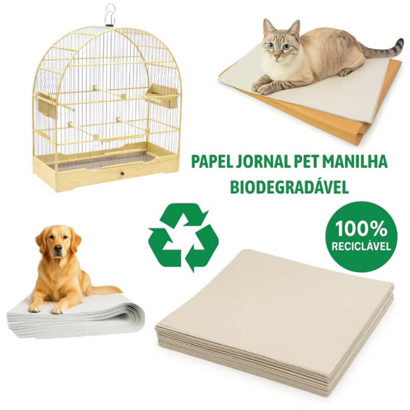 Forro Para Gaiolas e Viveiros Sem Cheiro Tamanho 50x70 Envio imediato