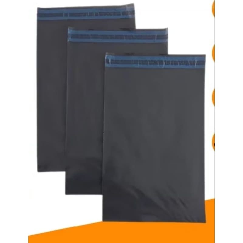 100 UNIDADES SAQUINHO DE SEGURANÇA PRETO 13x25 PARA EMBALAR PRODUTOS. BARATO!