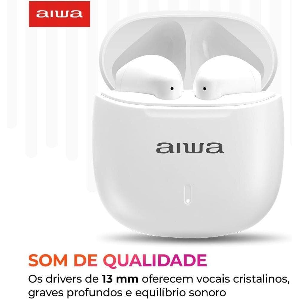 Earbud Aiwa AWS-EB-05-W Bivolt