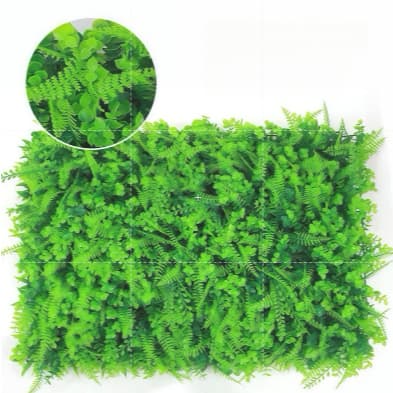Placa de Samambaia/Eucalipto 60x40 cm Muro Ingles Criptografado High End