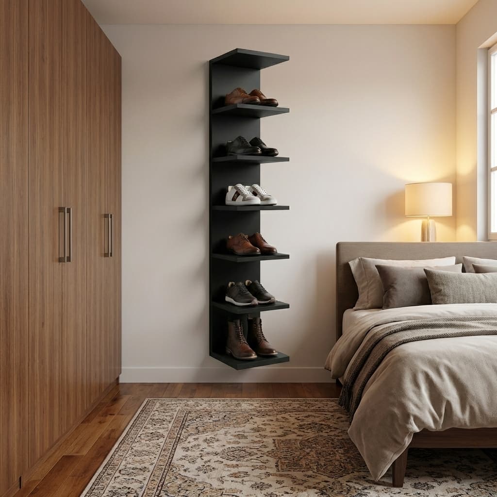 Torre Prateleira MDF 85cm Resistente Moderno Estante Sustentável Decoração Quarto Sala Cozinha