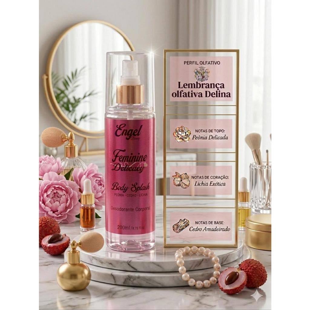 Body splash Feminine Delicacy 200ml- Engel Beauth