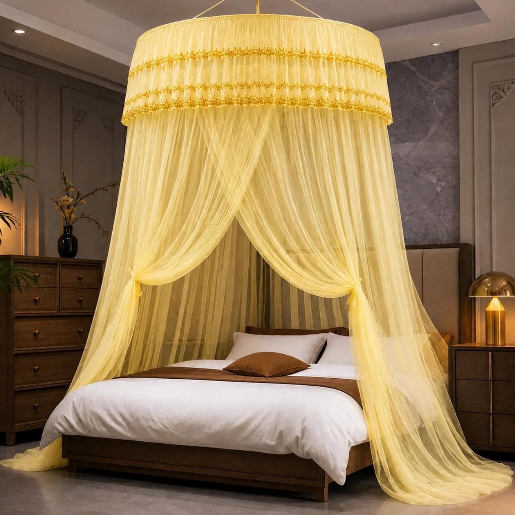 Mosquiteiro Teto Casal Gigante Box queen King Com Abertura Lateral 13 Metros