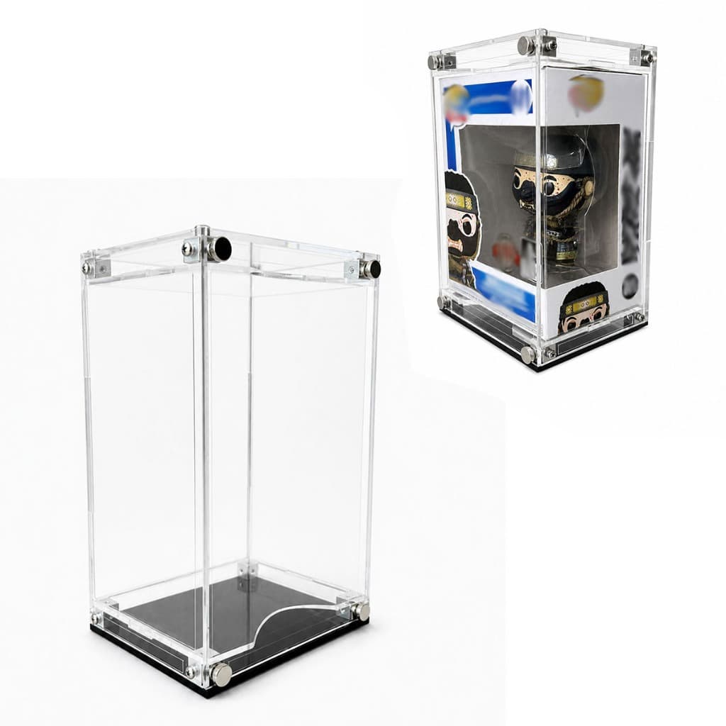 Cúpula Para Funko Pop com Proteção UV Expositor Action Figure Coleção