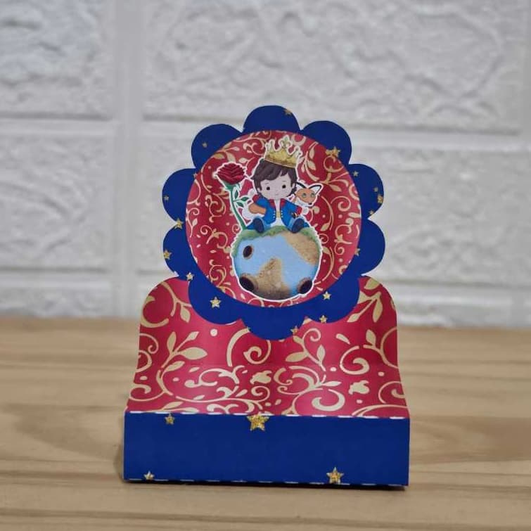 Porta Bis Duplo O Pequeno Príncipe/PEGUE E EMONTE / PRONTA ENTREGA /Lembrancinha de festa O Pequeno Príncipe /Personaliz