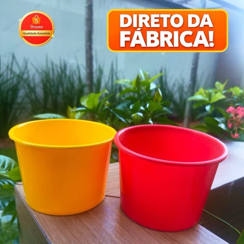 Kit 30 Baldes de Pipoca 1,5L Plástico | Festa Lembrancinha