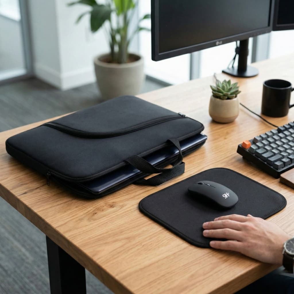 Case Notebook Premium Resistente a água, com alça conforto e segurança