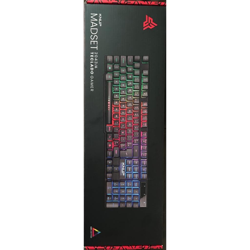 ⌨️ Teclado Gamer RGB LED USB para PC | Teclado Gamer Iluminado Alta Performance