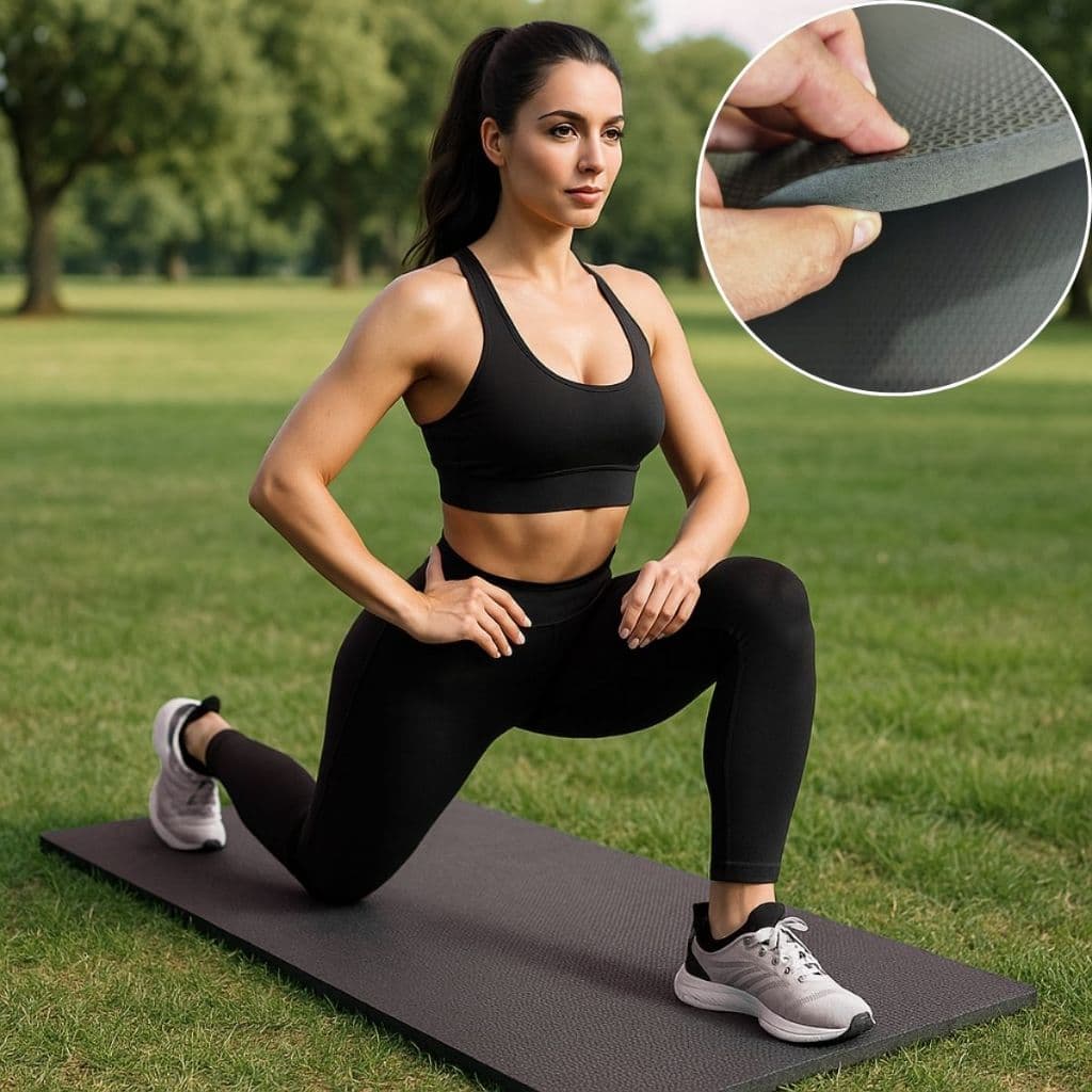 Colchonete EVA 100X50cm Altura Grossa 15MM Academia Atividades Físicas Exercícios Yoga Cross Cores