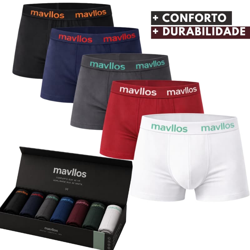 Kit 8 Cuecas Boxer Lisa Masculino Microfibra Adulto Cueca Box  Masculina