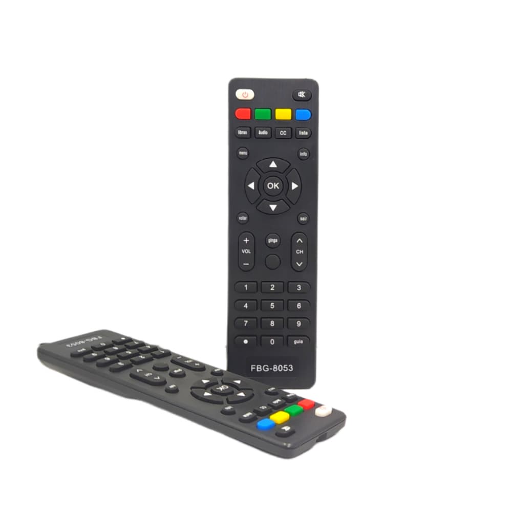 O Controle Remoto Compatível com Conversor Positivo Multilaser e Intelbras FBG-8053