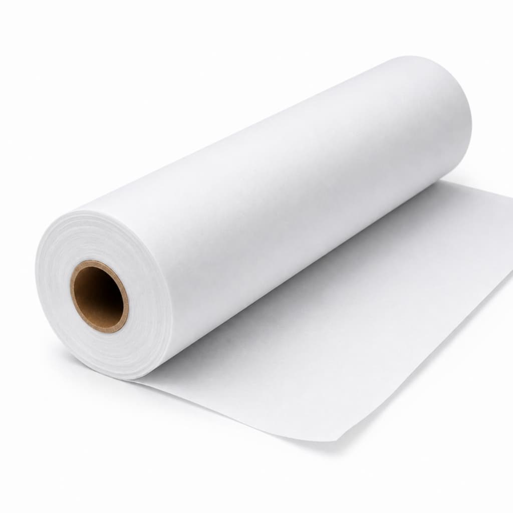Papel Seda 68cm x 535 mts Bobina Grande 18-20gr Ideal Impressão Plotter