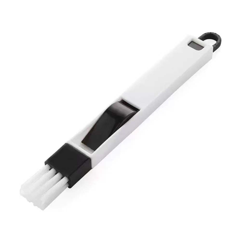 Kit 1/2 Limpeza 2 em 1 Pincel e Pazinha para Frestas, Janelas e Teclado(1 peça)