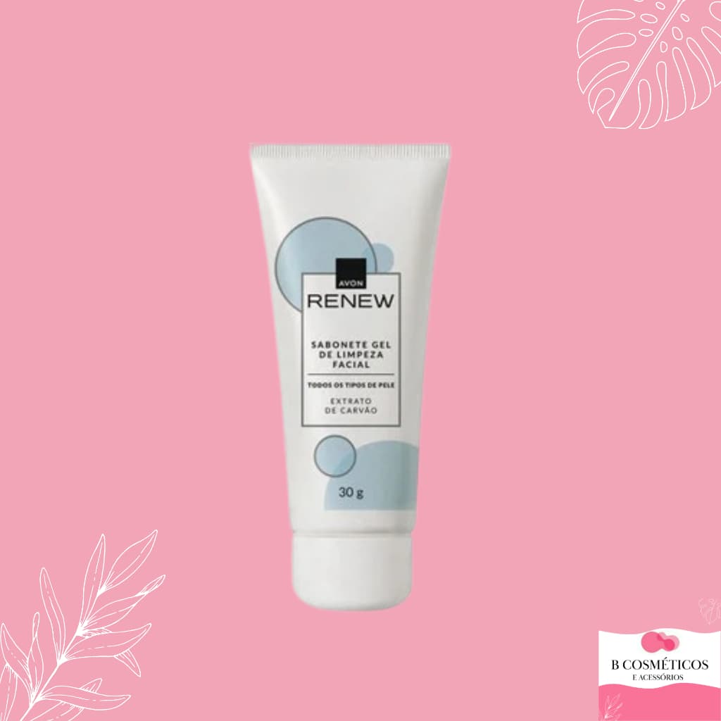 Sabonete Gel De Limpeza Facial Renew Avon 30g
