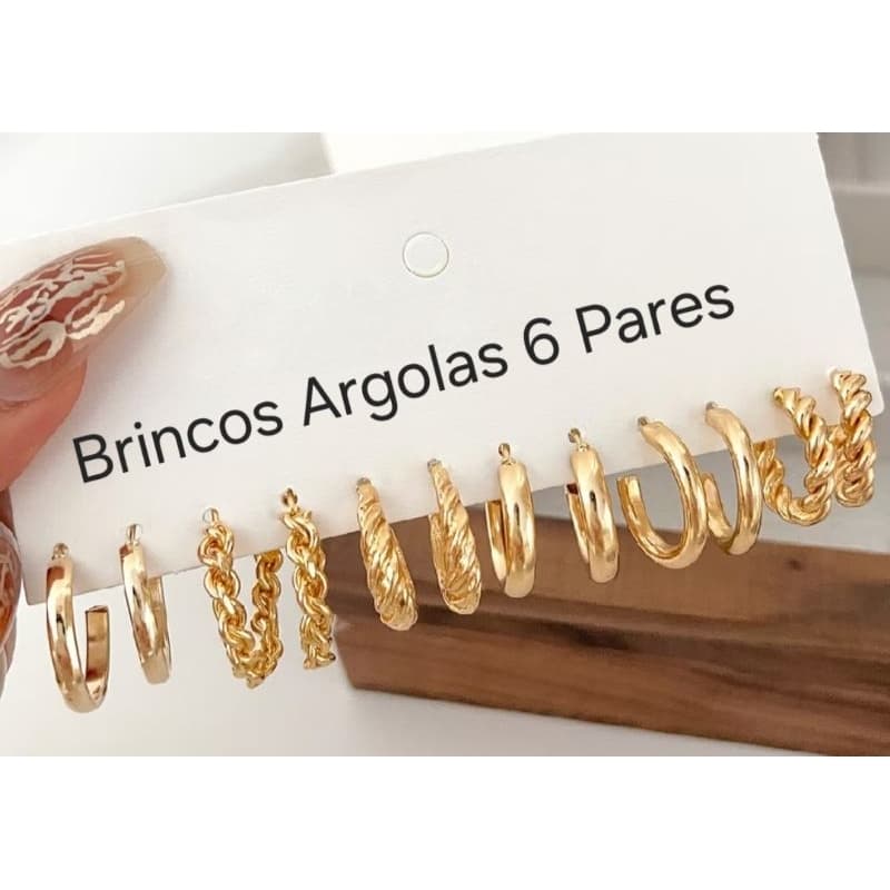 Brincos Argolas Prata: Kit Essencial e Estiloso