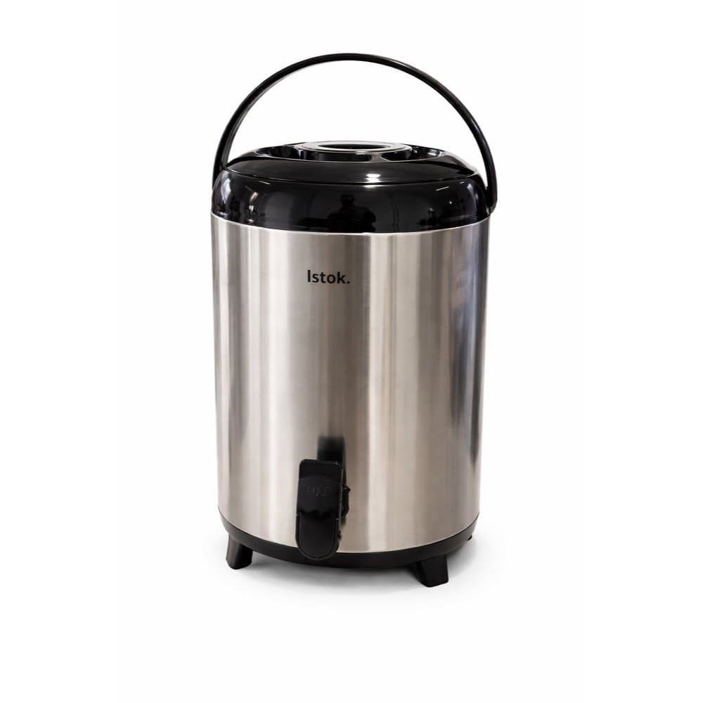 Botijao Termico Em Aco Inox 9,5 Litros Água Café Sucos Chá