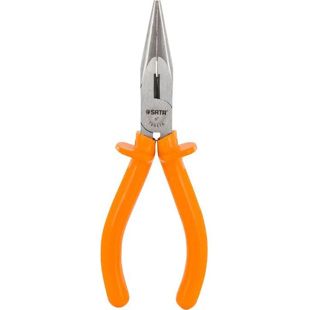 Alicate Meia-cana Curto 6" Isolado Sata
