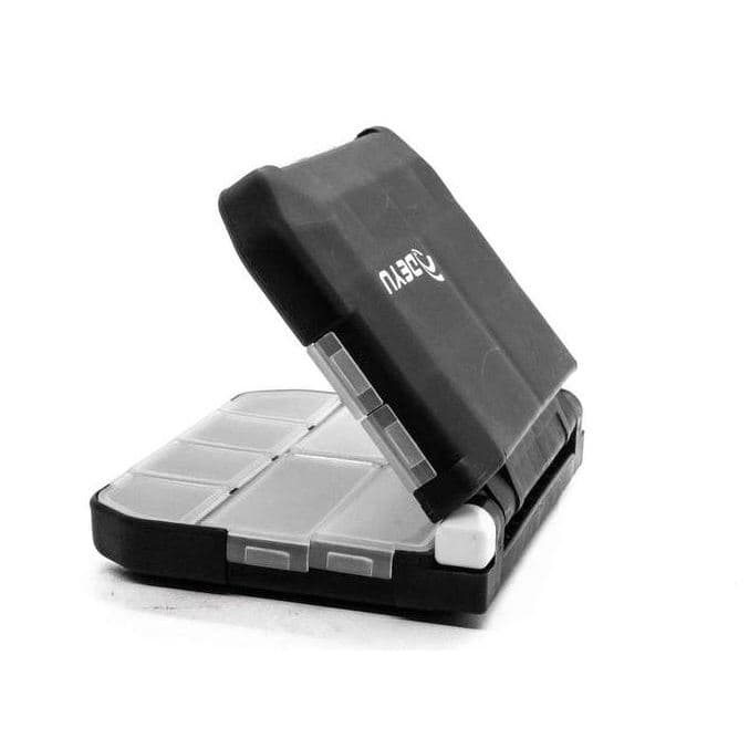 Estojo de Pesca XD-72G - DEYU - Caixa Organizadora Compacta Dupla Face 12x10x3 cm