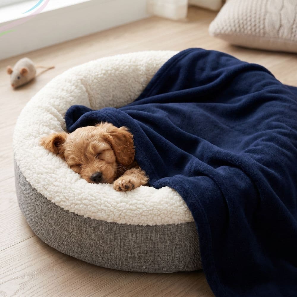 Manta Mantinha Pet Macia Peludinha Lisa Cobertor Coberta Microfibra 1,10 m x 0,90 m Confortável Frio