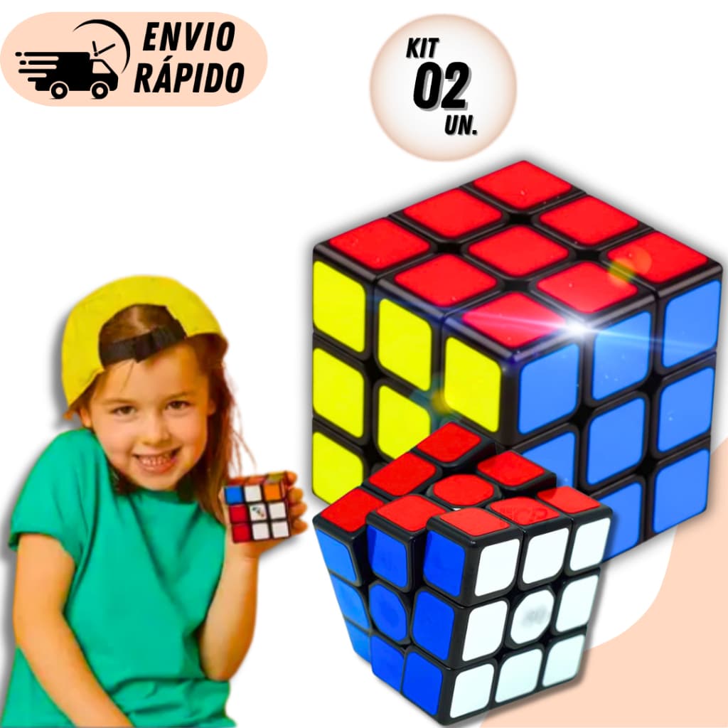 Kit 2 Cubo Magico Com Brinquedo Prenda Festa Junina Lembrancinha de Aniversario Brinquedo Educativo cores