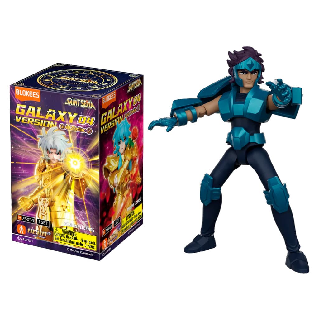 Boneco Cavaleiros Do Zodiaco Blokee Geki de Urso