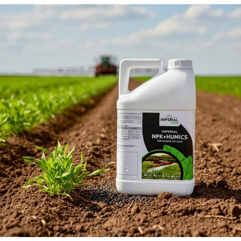 Fertilizante/Adubo NPK+ Humics 20-05-20 - 5 litros - Imperial Nutri.