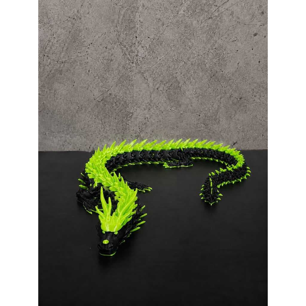 Dragão Articulado | Personalizável | Cores Metálicas | Impressão Qualidade | Dual Color