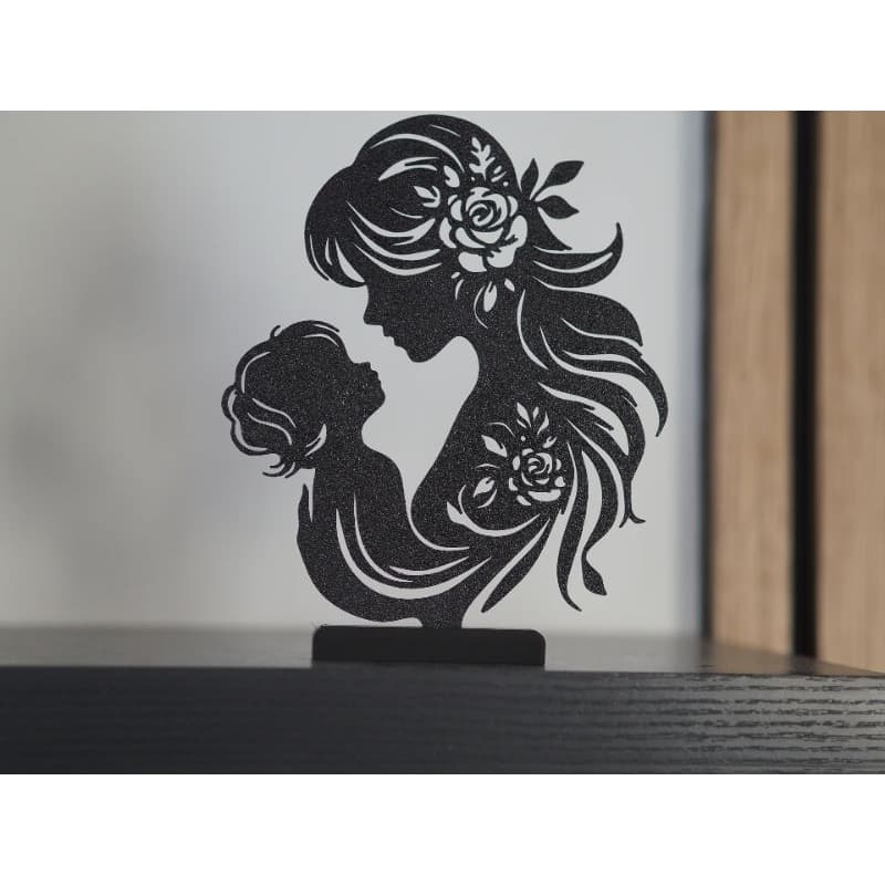 Escultura Mãe e Filho Decorativa | Decoração