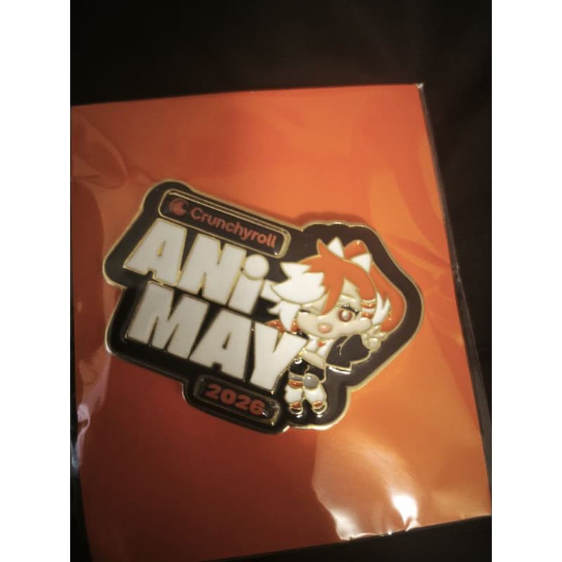Pin Grande Crunchyroll Oficial Ani-may 2026 Anime