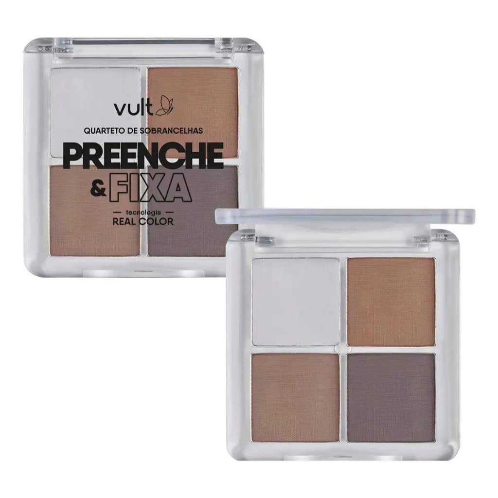 Quarteto De Sobrancelhas Vult Preenche & Fixa - 5g