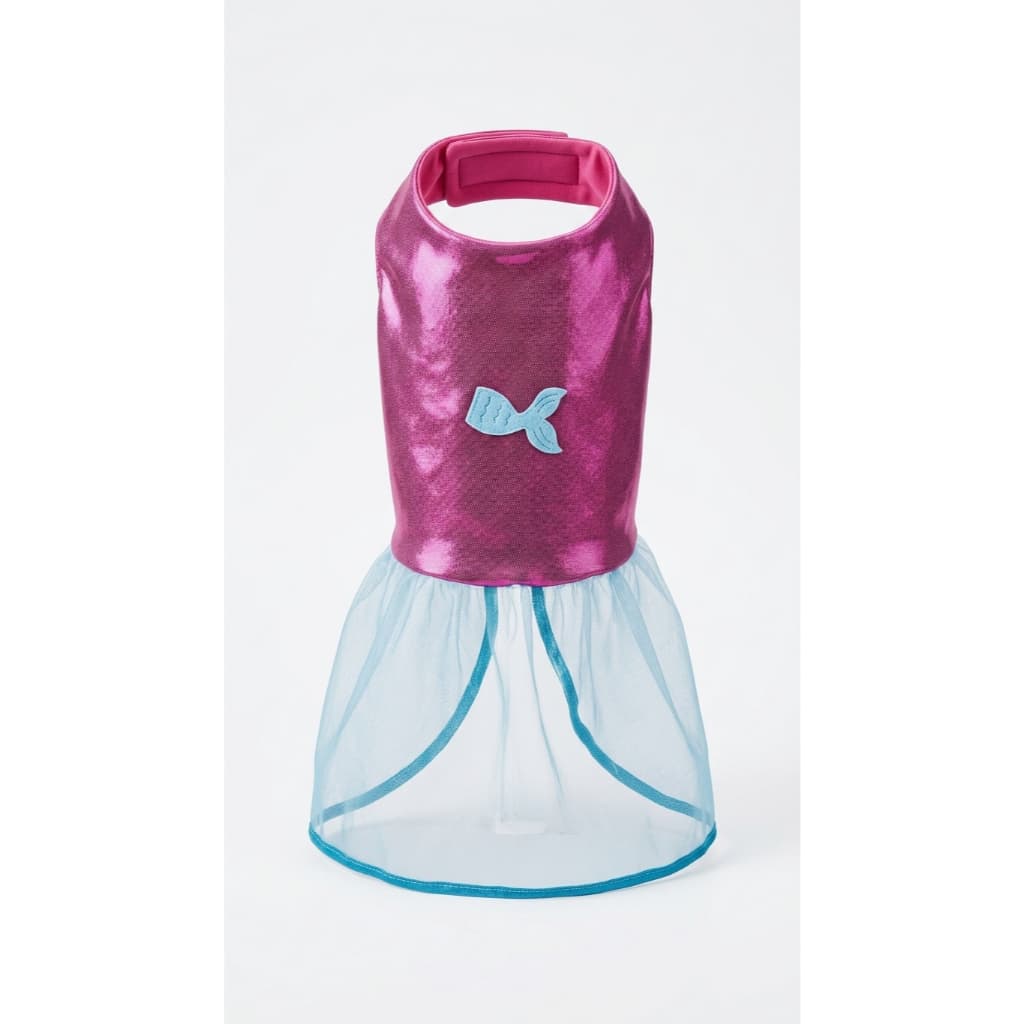 Vestido Pet Sereia Fashion - medido de ponta a ponta 44CM - Peças Únicas