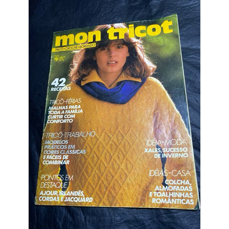 Revista: Mon Tricot - 42 Receitas