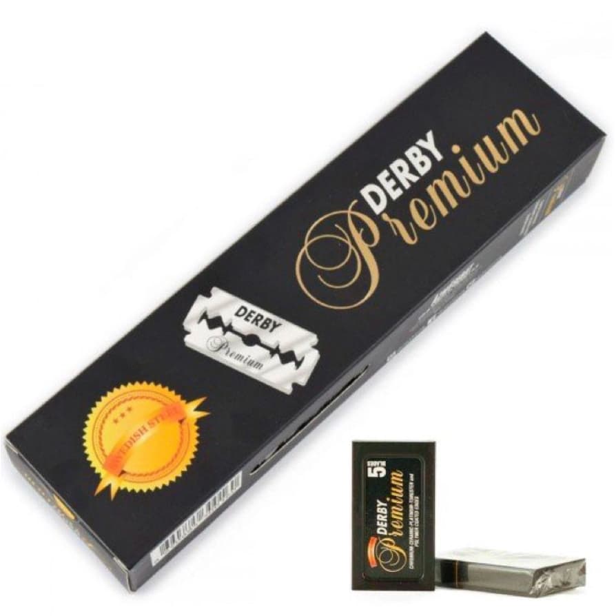 Lâmina Derby Premium Profissional Tubo 20x5 Com 100 Lâminas