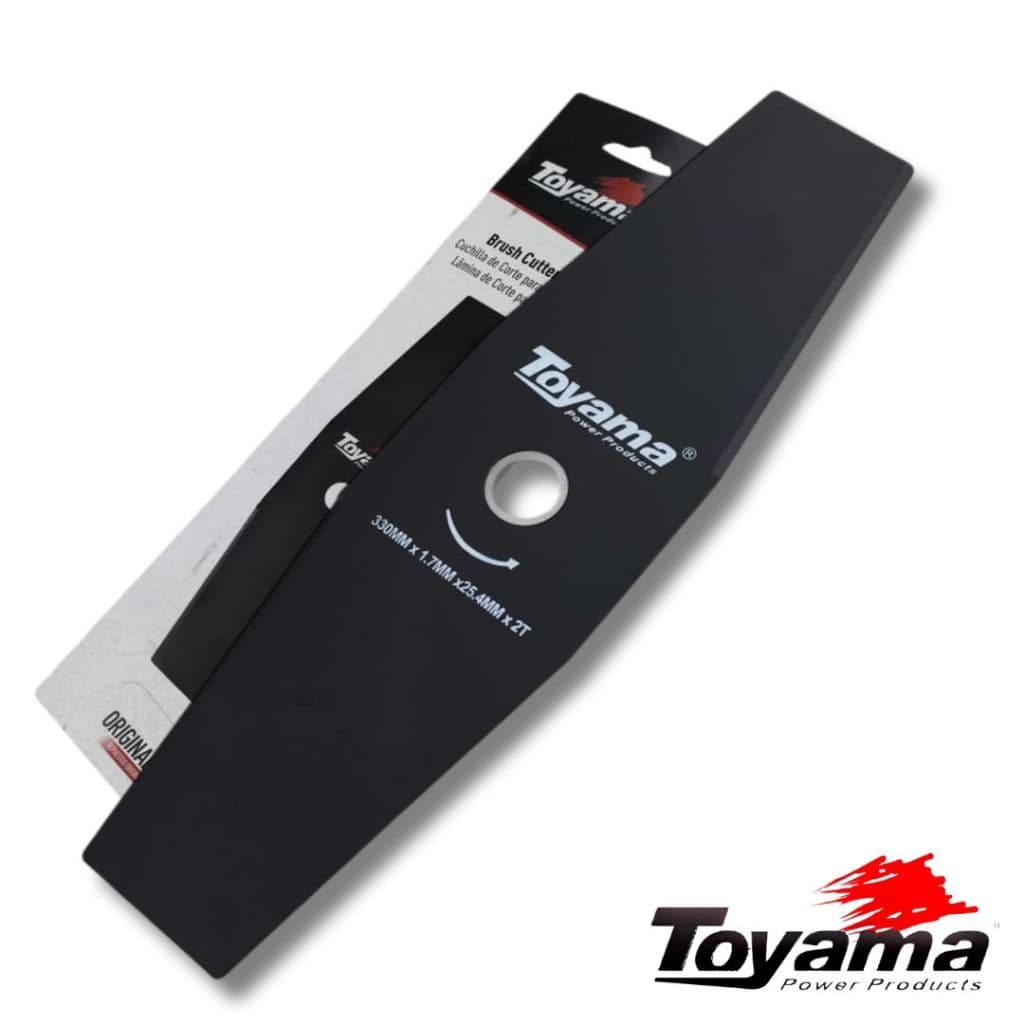 Faca Lamina 2 Pontas Para Roçadeiras 330x25.4x1.7mm Original Toyama
