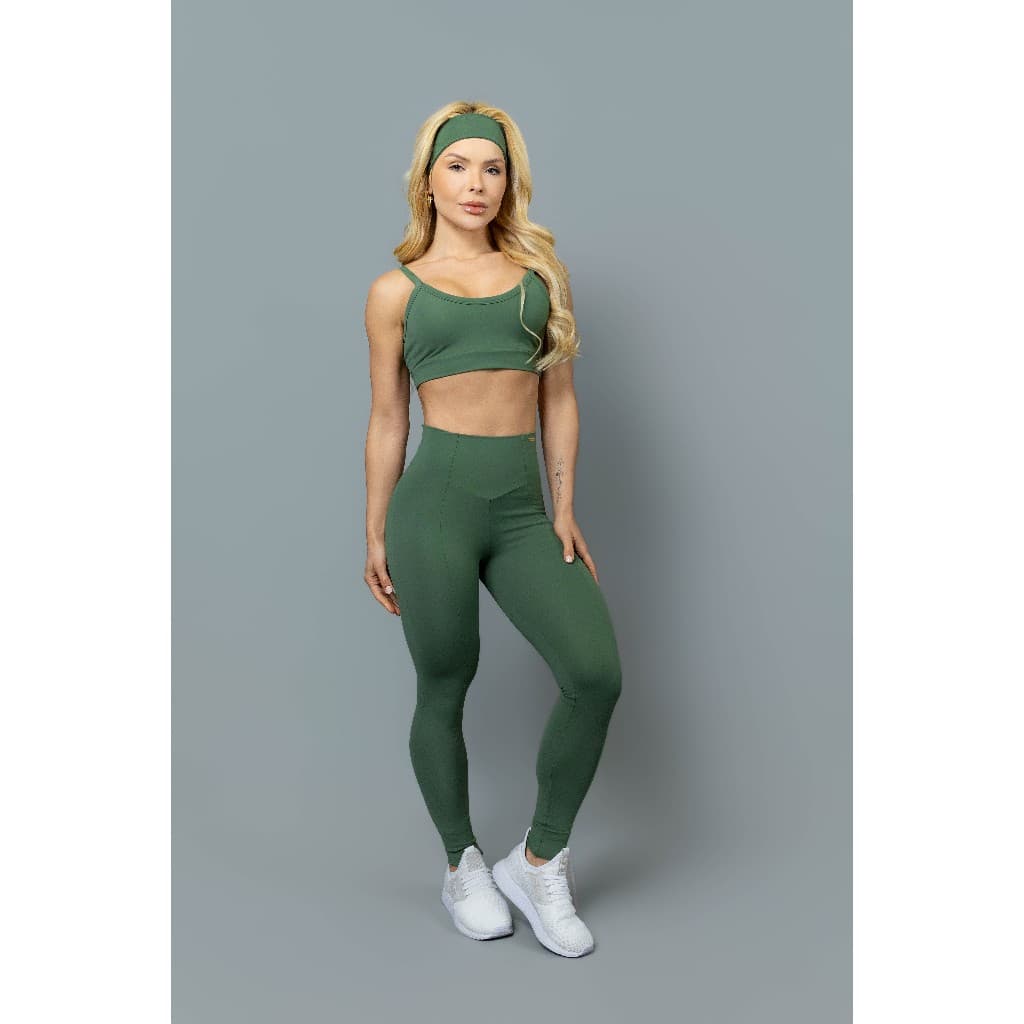 Conjunto Legging + Top Bright Nagoya Feminino Adulto Fitness - Conforto e Modelagem que Valoriza