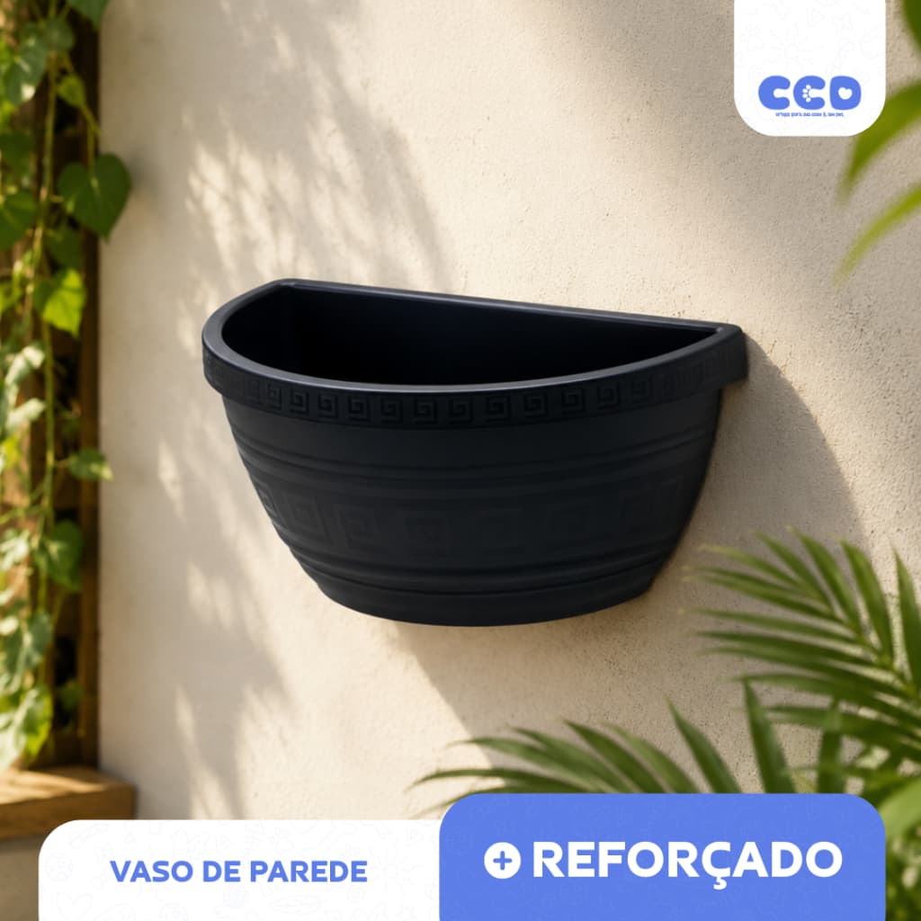 VASO DE PAREDE 1,7 LITROS, 3,3 LITROS OU 5 LITROS