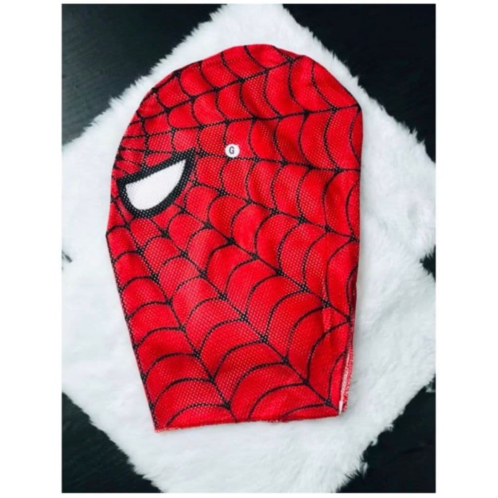MÁSCARA DO HOMEM ARANHA EM TECIDO